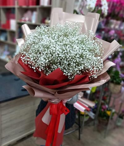 Букет цветов из: Гипсофила в Нижней Мактаме