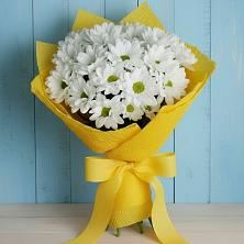 Букет Застенчивые лепестки в Нижней Мактаме Букет цветов из: Хризантемы в Нижней Мактаме