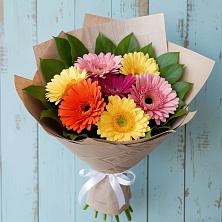 Букет яркий день в Нижней Мактаме Букет цветов из: Герберы в Нижней Мактаме