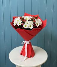 Букет ягоды на снегу в Нижней Мактаме Букет цветов из: Хризантемы в Нижней Мактаме