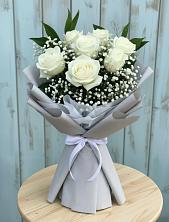 Букет цветов из:  Розы в Нижней Мактаме