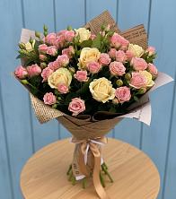 Букет варенье из роз в Нижней Мактаме Букет цветов из: Розы в Нижней Мактаме