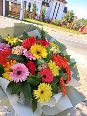 Букет цветов из: Герберы в Нижней Мактаме